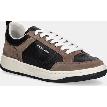 Pánské tenisky Kožené tenisky G-Star STANCE BLK M pánské, hnědá barva, D28157-01-G956 D28157.01.G956 84X, EUR 40