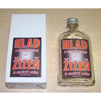 Placatka Skleněná placačka Hlad je nejlepší kuchař 327945