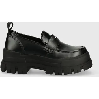 Dámské mokasíny Mokasíny Buffalo dámské, černá barva, na platformě 1622104.blk 99X, EUR 41