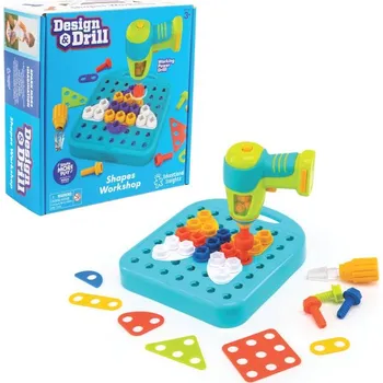 kreativní sada Learning Resources® Kreativní set s vrtačkou Design & Drill® tvary