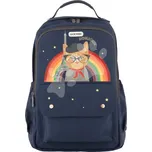 Školní taška batoh Backpack New York Paris Cat Jack Piers ergonomická luxusní provedení od 6 let 36*13*29 cm