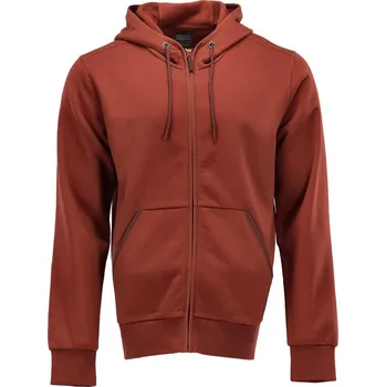 Pánská mikina MASCOT® Mikina s kapucí na zip Podzimní červená Velikost: 4XL