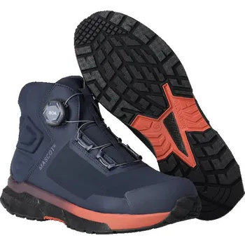 Pracovní obuv MASCOT® Bezpečnostní obuv Černá modrá/bordeaux Velikost: 37