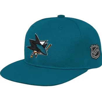 Čepice Fanatics Dětský Snapback San Jose Sharks Logo Flatbrim