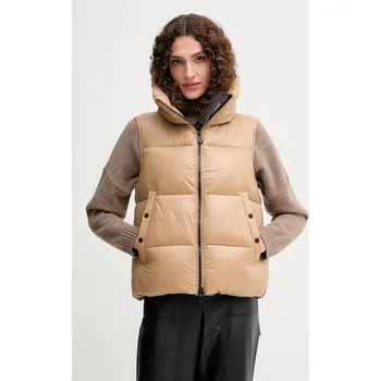 Pánská vesta Vesta Save The Duck AMA zelená barva, zimní, D82333W.LOVE21 01A, vel. L