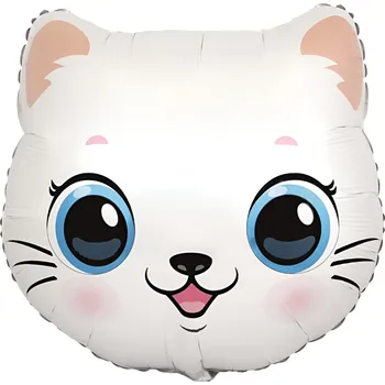 Balónek Flexmetal Balonek fóliový Kočka, 55 cm
