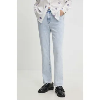 Dámské džíny Džíny Answear.LAB dámské, high waist 1381.id modrá 55X, vel. XS