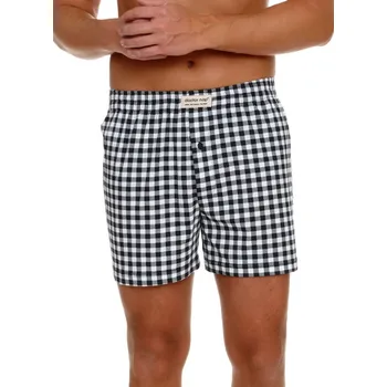 Boxerky Pánské boxerky DOCTOR NAP BOX.5165 BLACK WHITE 3XL 0