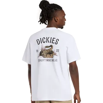 Pánské tričko Tričko Dickies Snake White - L