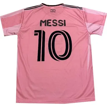 Fotbalový dres Messi 10 Miami růžov. Velikost: 158 cm (12-13 let) akce