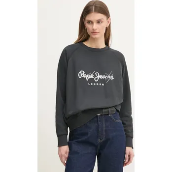 Oblečení a móda Mikina Pepe Jeans LUPITA PL581467 šedá 90X, vel. M
