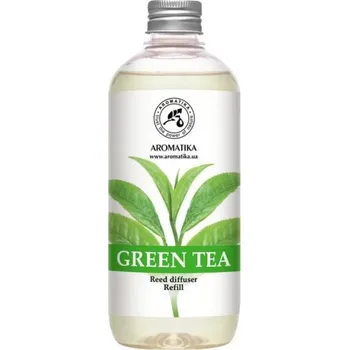 AROMATIKA: Náhradní náplň do vonného difuzéru „Zelený čaj“ 500ml D294