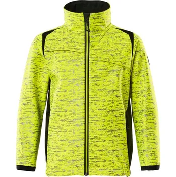 Pracovní oblečení MASCOT® Softshell bunda pro děti Hi-vis žlutá/černá Velikost: 116