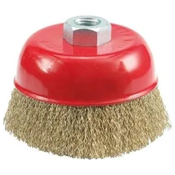 Brusný kartáč Osborn kartáč drátěný hrncový, závit M14, pomosazený ocelový drát 0,3 mm Průměr: 60 mm 2008-613 061