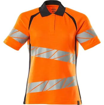 Pánské tričko MASCOT® Polokošile Hi-vis oranžová/černo modrá Velikost: XS