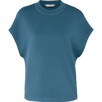 Dámský svetr 713060 - Tchibo - Prémiový svetr s krátkým rukávem - pro ženy - vel. M 40/42 - barva: modrá