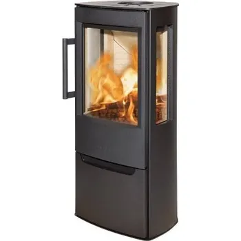 Krbová kamna Hwam Wiking Miro 3 se spodními dvířky šedá