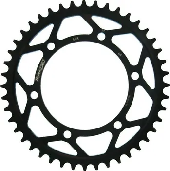 Řetězová sada pro motocykl Řetězová rozeta SUPERSPROX RFE-498:44-BLK černý 44 zubů, 525