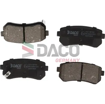 Brzdová destička Sada brzdových destiček, kotoučová brzda DACO 323521