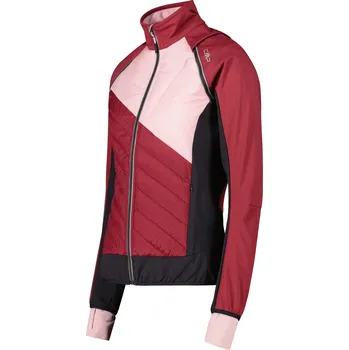 Dámská softshellová bunda 716970 - Hybridní dámská bunda s odnímatelnými rukávy CMP - vel. 44 - barva: červená