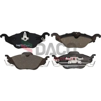 Brzdová destička Sada brzdových destiček, kotoučová brzda DACO 323618