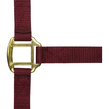 Ohlávka NORTON Nylon vínová FULL