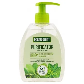 Mýdlo COSMEPLANT: Tekuté mýdlo „Čistící“ 400ml K1442