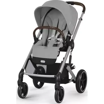 Cybex Gold Balios S Lux 2025, Stone Grey/Silver Frame