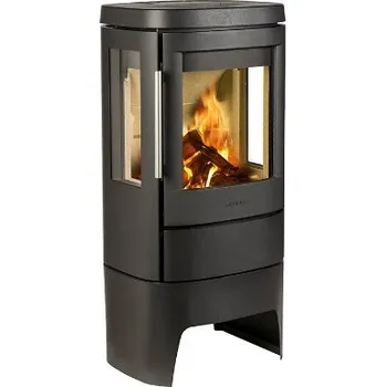Krbová kamna Hwam 4510 vysoký sokl černá