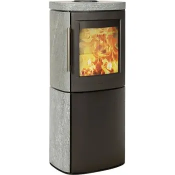 Krbová kamna Hwam 4540 černá a mastek