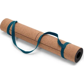 713469 - Tchibo - Korková podložka na jógu - barva: modrá