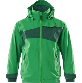 Chlapecká bunda MASCOT® Hardshell bunda pro děti Travnatě zelená/Zelená Velikost: 104