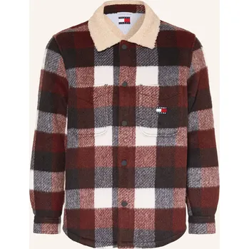 Tommy Jeans Pánská Bunda, tmavě modrá / tmavě červená / bílá, 52