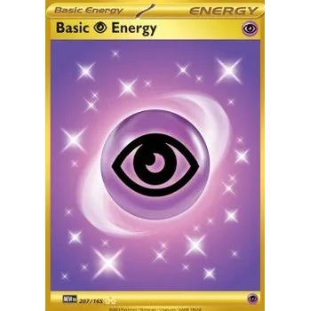Sběratelská karetní hra Pokémon MEW 207/165 Psychic Energy - 151