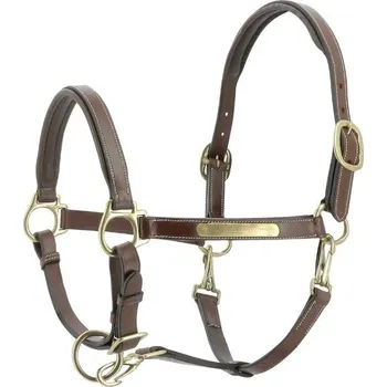 Kožená ohlávka ERIC THOMAS Pro havana PONY