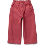 703238 - Tchibo - Dětské džíny s širokými nohavicemi – střih »Greta« - pro miminko - vel. 104 - barva: červená