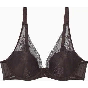 Podprsenka 716088 - Podprsenka s nízkým středem Passionata »Maddie« - pro ženy - vel. 75C - barva: hnědá