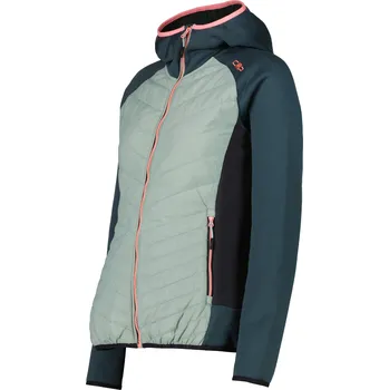 Dámská softshellová bunda 717024 - Dámská hybridní bunda CMP - pro ženy - vel. 34 - barva: zelená