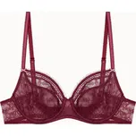716120 - Podprsenka s polovičními košíčky Passionata »Jeanne« - pro ženy - vel. 80B - barva: červená