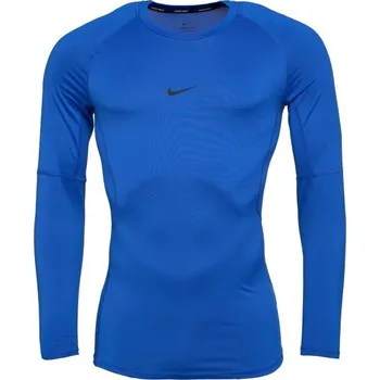 Pánské termotričko Nike DRI-FIT 2XL Modrá, Černá