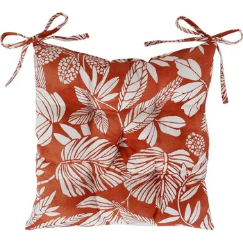 Potah na židli Blancheporte Sada 2 čtvercových podsedáků na židli terakota 2 ks