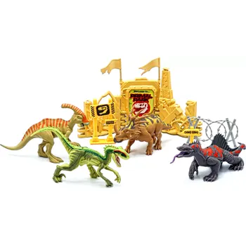 Figurka Primal Clash! Sada bojujících dinosaurů 17 cm