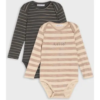 Kojenecký body Sinsay - Sada 2 body - béžová - 781EM-02X - 781EM-02X-74