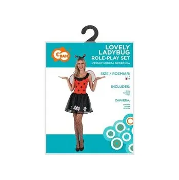 Karnevalový kostým Strój dla dorosłych Urocza Biedronka rozm. M