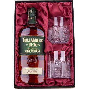 Sklenice ONTE CRYSTAL Tullamore Dew se sklenicemi 330ml, Iris