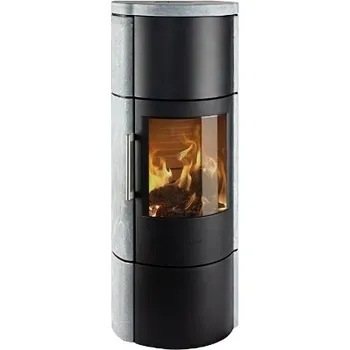 Krbová kamna Hwam 3660 SmartControl šedá a mastek