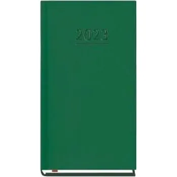 Kalendář Terminarz 2023 Kieszonkowy Ciemna zieleń
