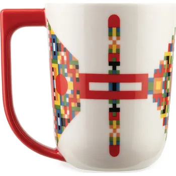 Alessi, Hrnek Holyhedrics 400 ml červený - Formadore