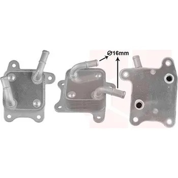 Chladič motoru Olejový chladič, motorový olej VAN WEZEL 32013704