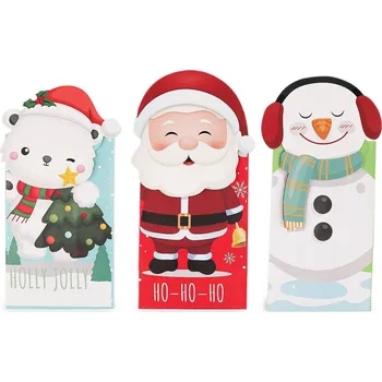 Vánoční / mikulášský dárkový sáček sada 3 ks Varianta: 3 mix, Balení: 1 sada